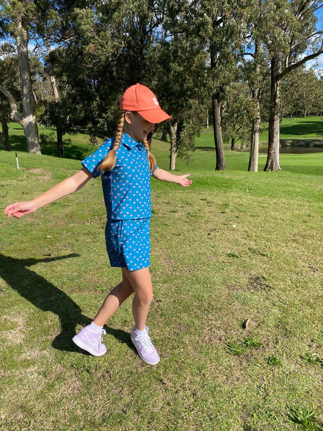 Girls Golf Polo | Bee is for Birdie