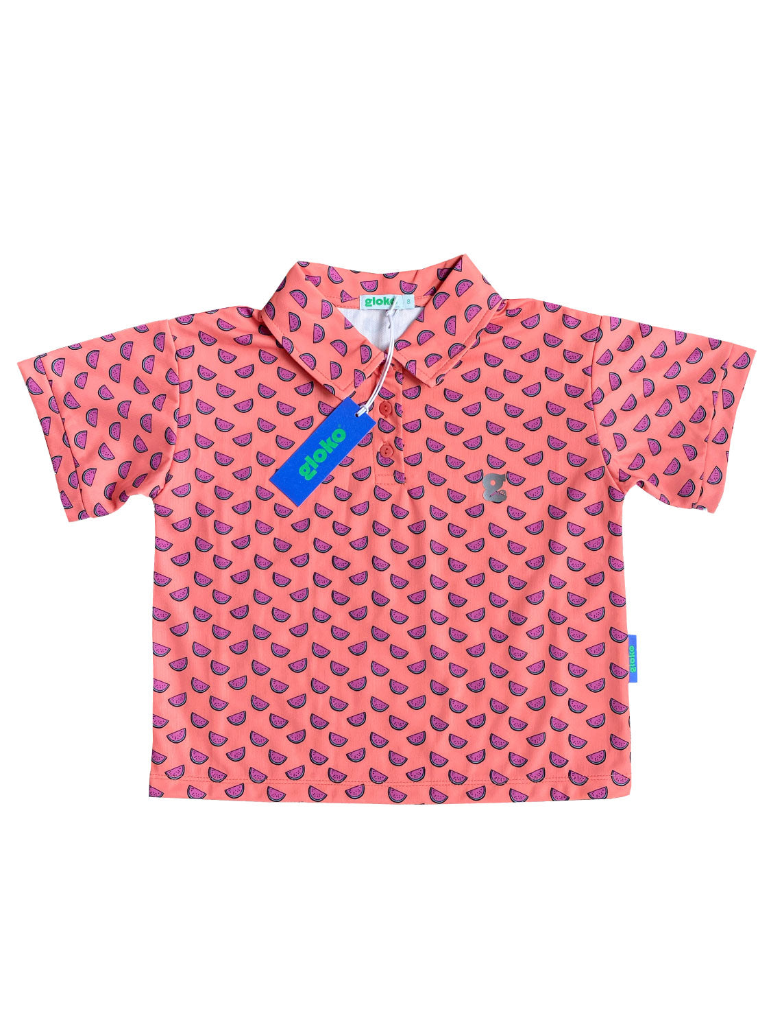 Girls Golf Polo | Watermelon Wedge