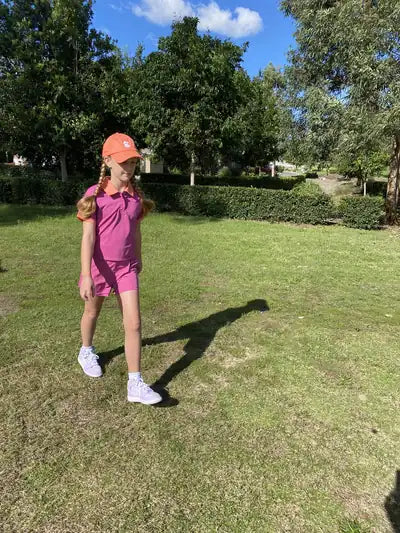 Girls Golf Polo | Sunset Swing