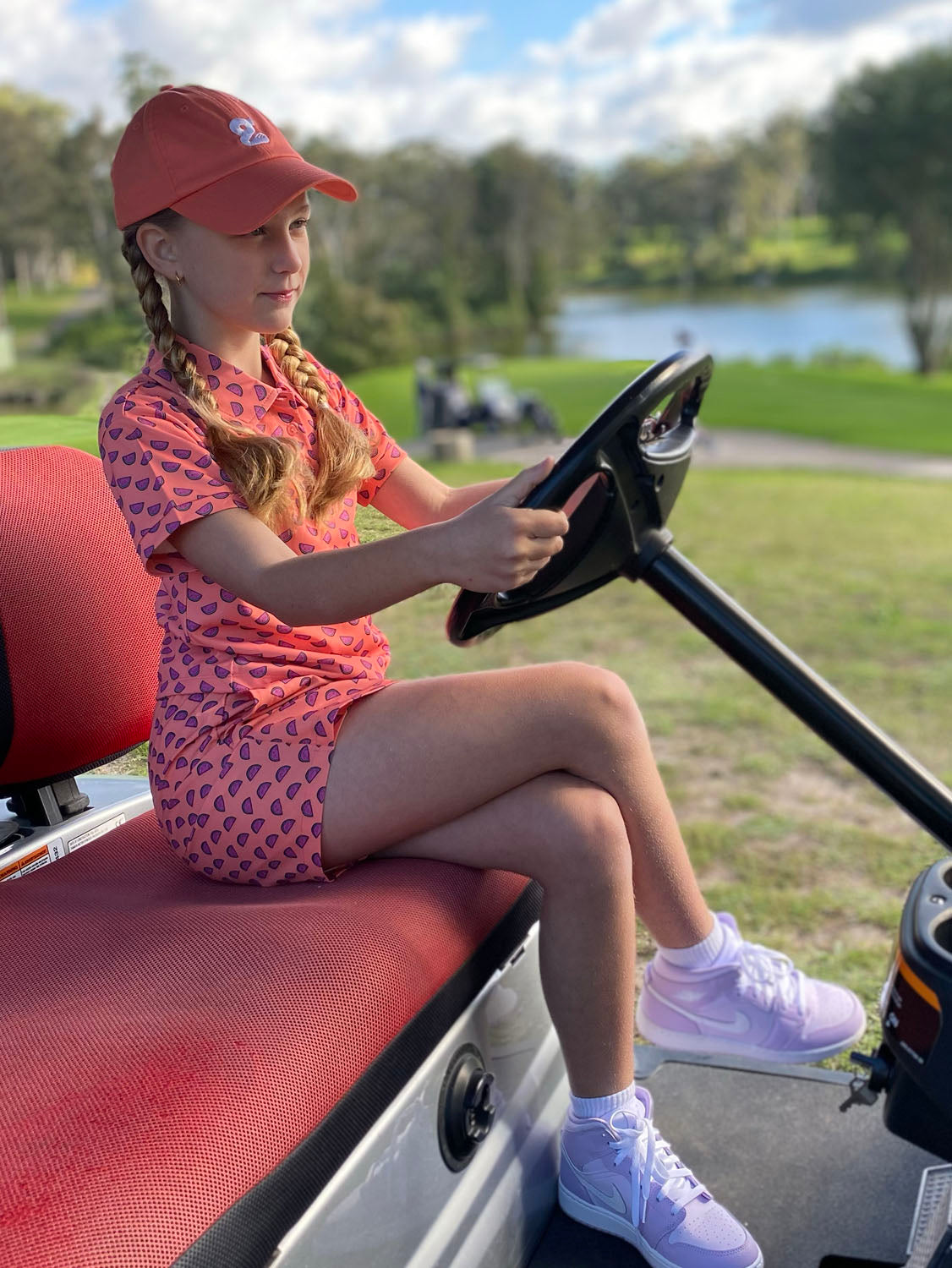 Girls Golf Skort | Watermelon Wedge