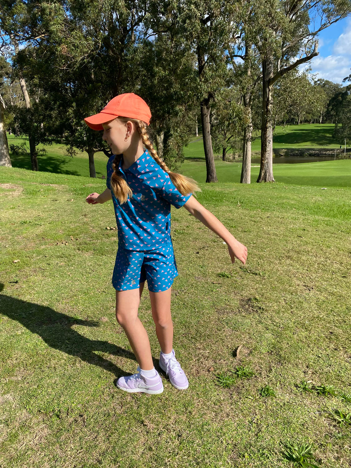 Girls Golf Polo | Bee is for Birdie