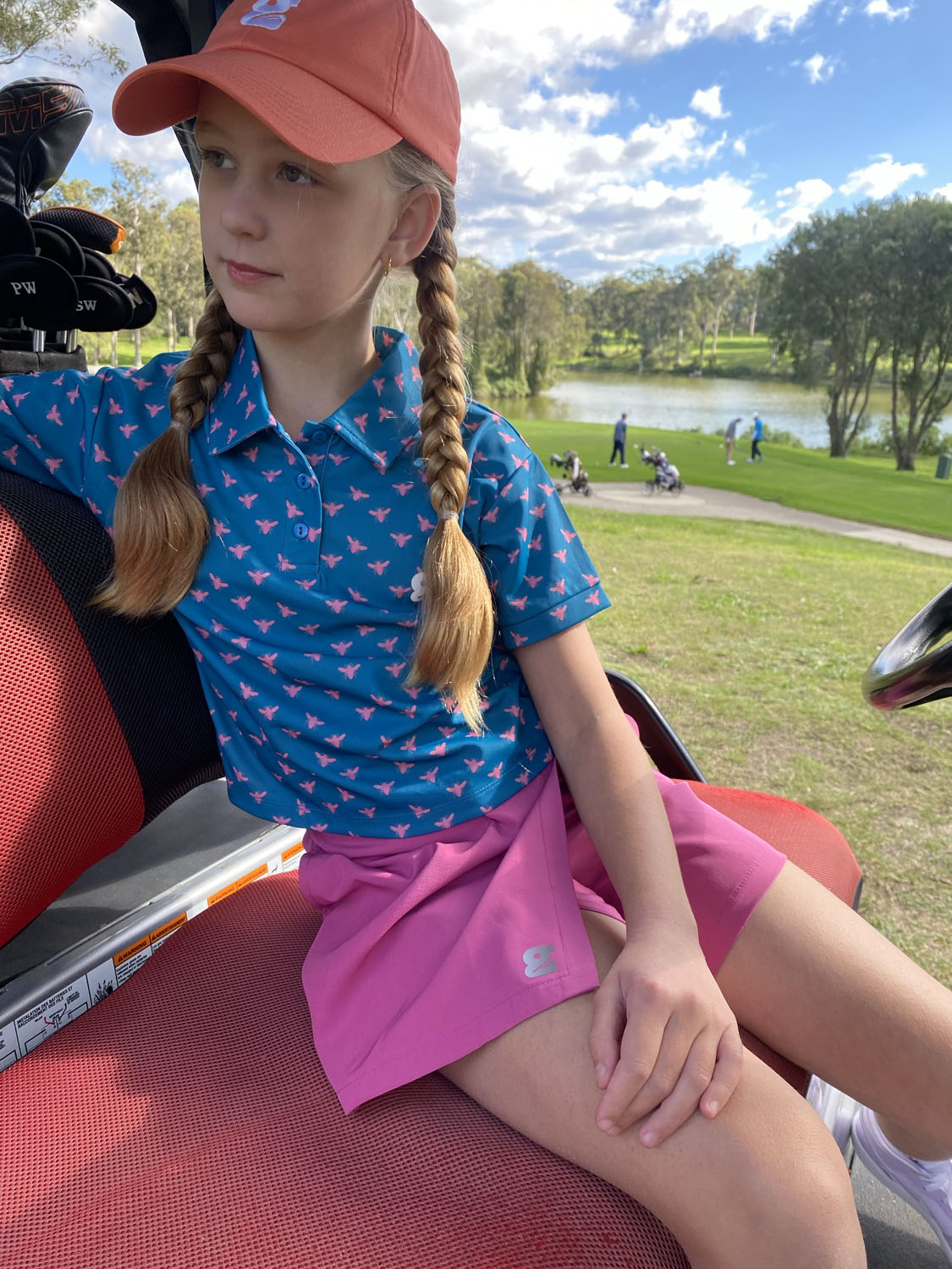 Girls Golf Skort | Sunset Swing