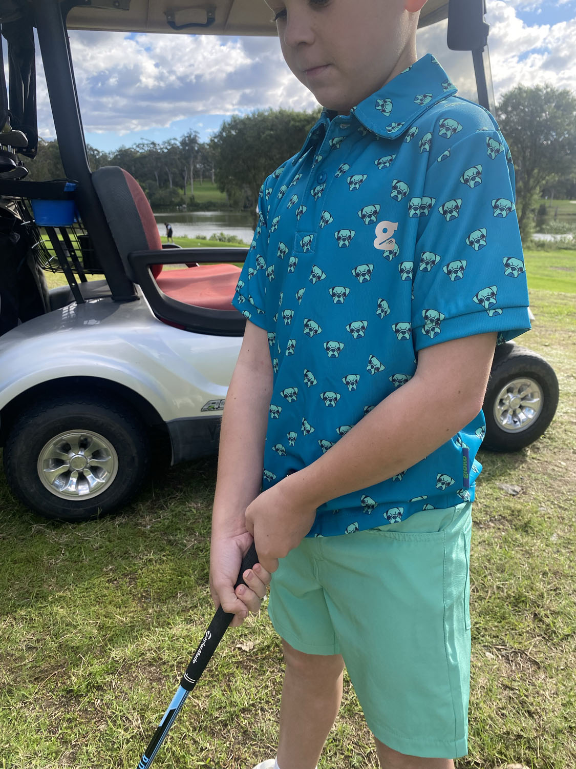 Boys Golf Polo | Pug 'n Putt