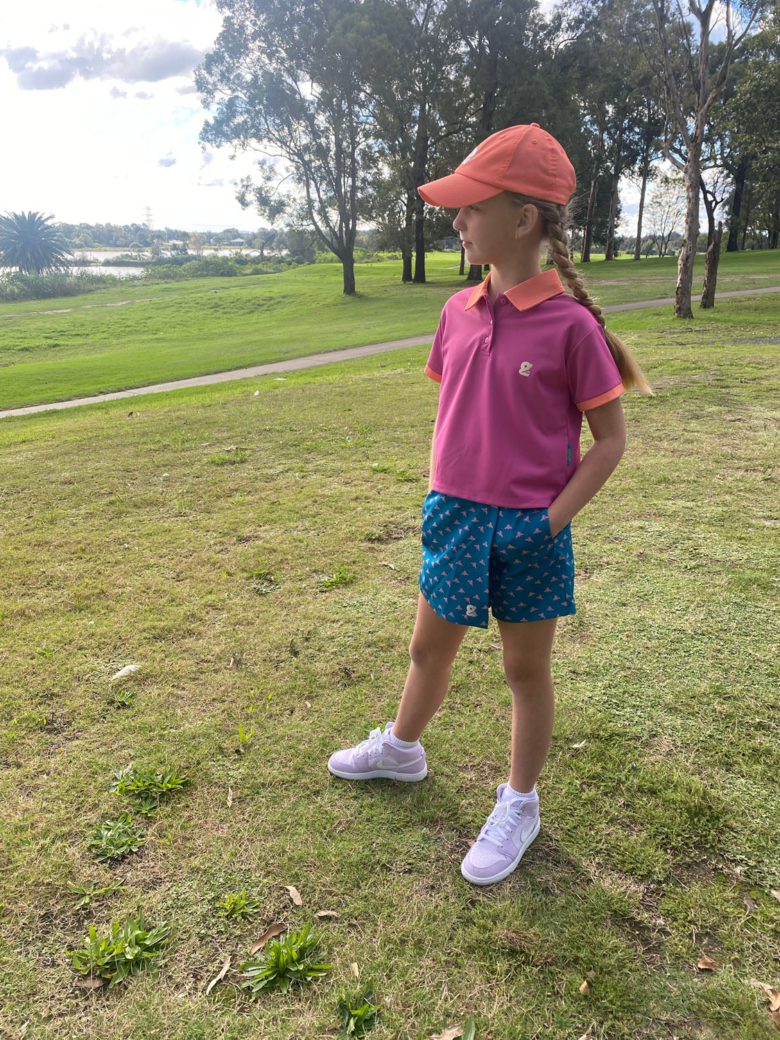 Girls Golf Skort | Bee is for Birdie